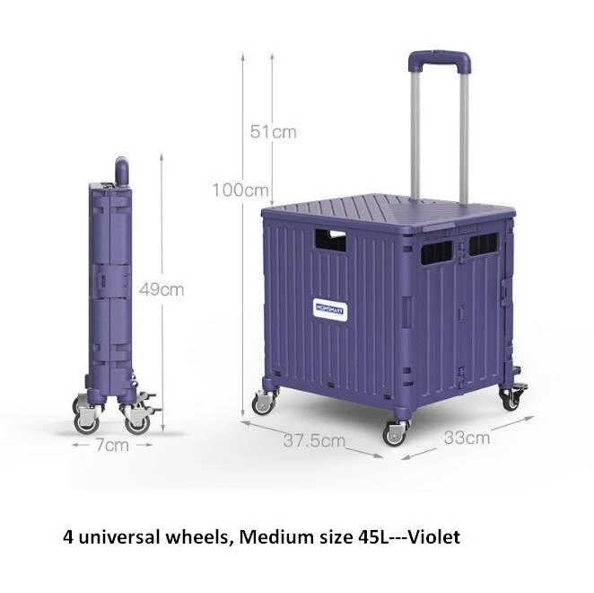 Pliye moute Trolly Cart