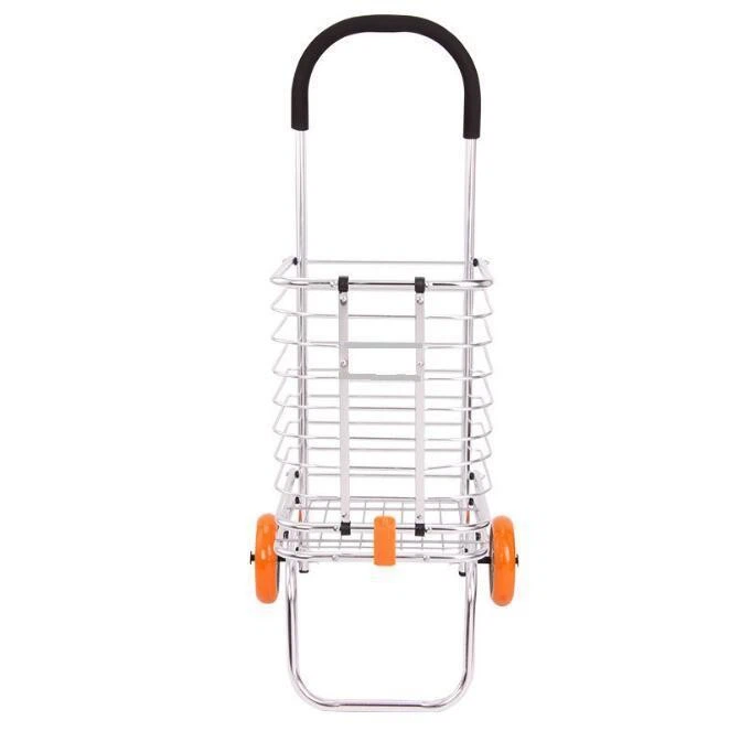 folding supermarket trolley