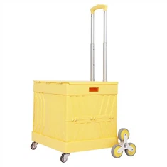 Pliable Shopping Cart Pou Eskalye Eskalad